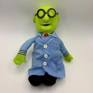 Dr Bunsen Honeydew 8” Plush Scientist. Sababa Toys. Jim Henson The Muppets 2004